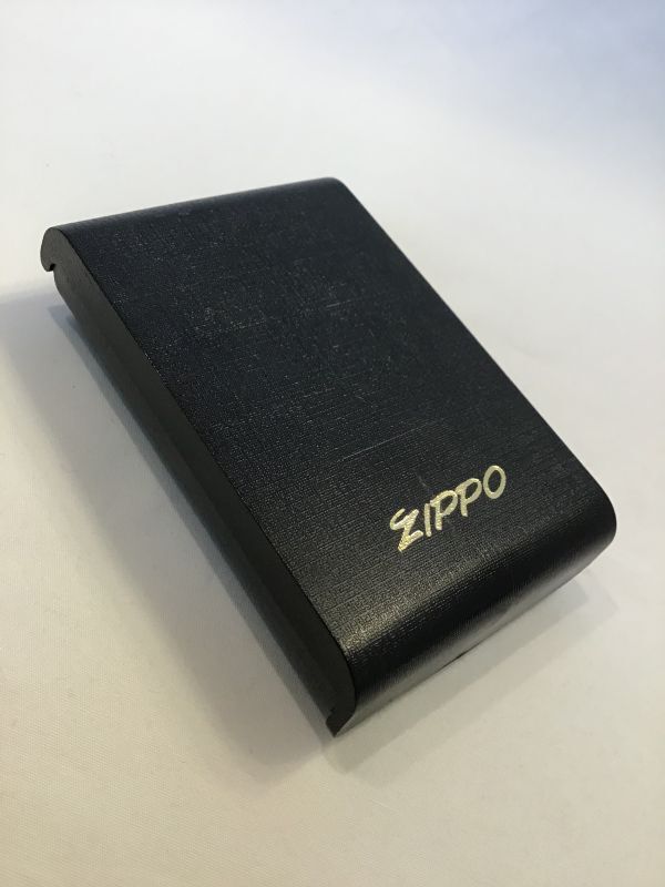 画像1: ZIPPO GOODS プラスチック製ボックス ブラック オールド(筆記体)ZIPPO LOGOタイプ z-3679