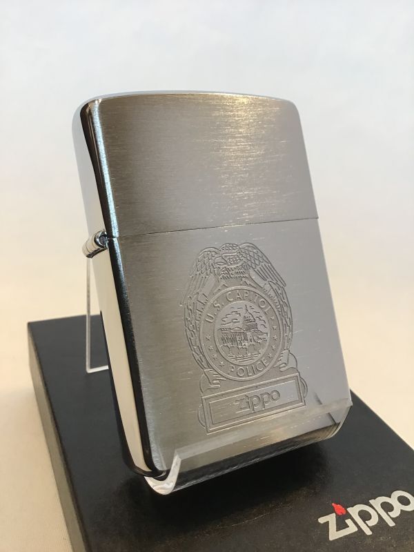 No.200 ヴィンテージZIPPO 2005年製 U.S.CEPITOL POLICE z-3698 