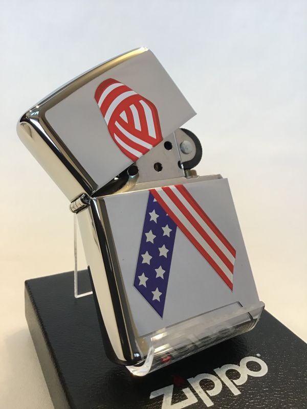 画像2: No.250 ヴィンテージZIPPO 2003年製 AMERICAN RIBBON アメリカンリボン z-3732