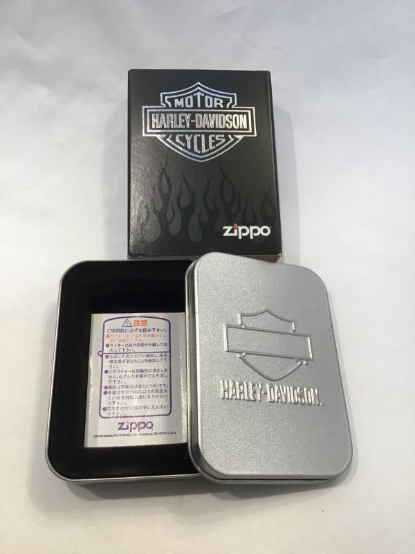 画像2: ZIPPO GOODS HARLER DAVIDSON TIN CAN ハーレーダビッドソン用 TIN缶 z-3770