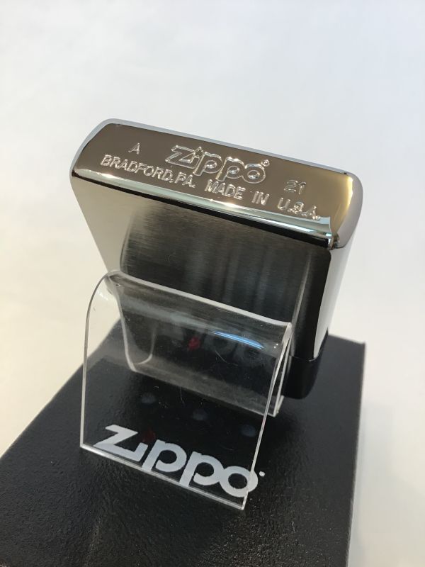 画像4: No.200 推奨品ZIPPO ブラッシュクローム 2021年1月製 プレーン z-3928