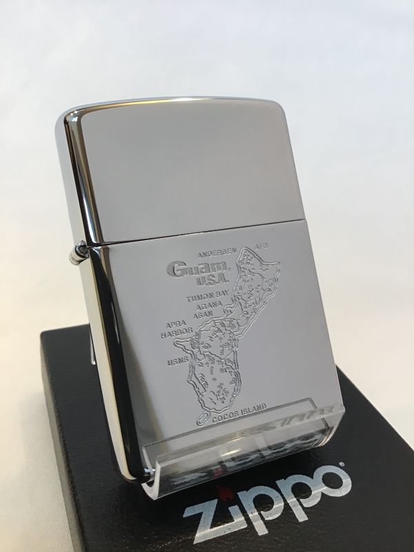 画像1: No.250 ヴィンテージZIPPO 2005年製 GUAM U.S.A グアム z-4047