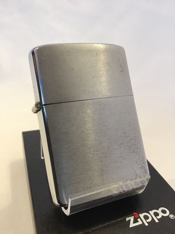 画像1: No.200 USED ZIPPO 1984年製 ブラッシュクローム z-4050