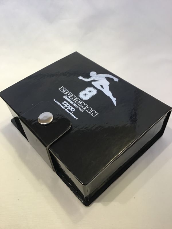 No.200 キャラクターZIPPO EIGHTMAN エイトマン シリアルNo.&携帯灰皿