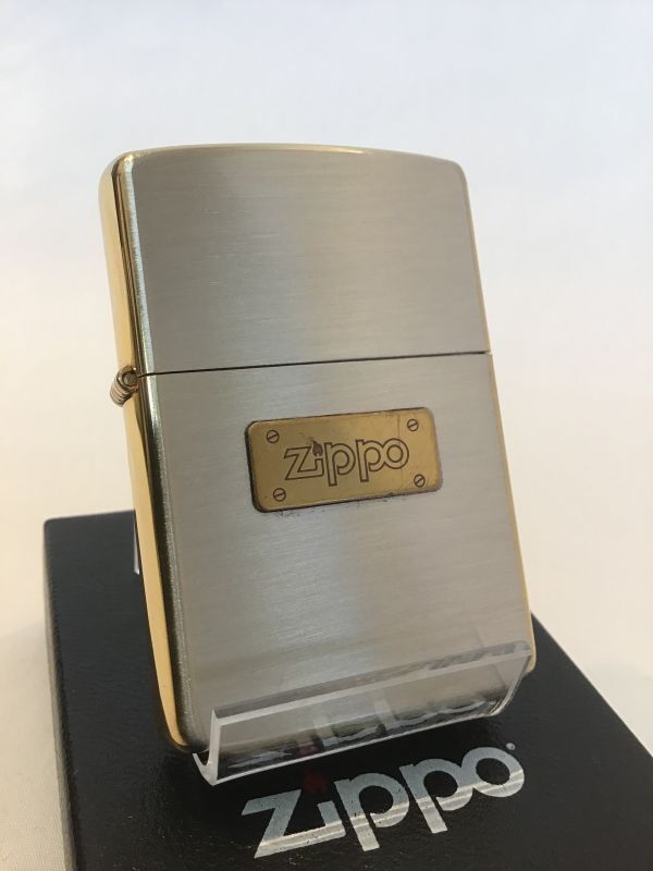 No.700SG 推奨品ZIPPO シルバー&ゴールド ZIPPOメタル z-4349 BRADFORD TOKYOオンラインショップ