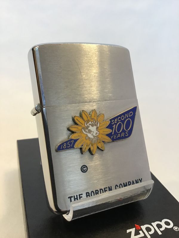 No.200 USED ZIPPO 1958年製 THE BORDEN COMPANY ボーデンカンパニー