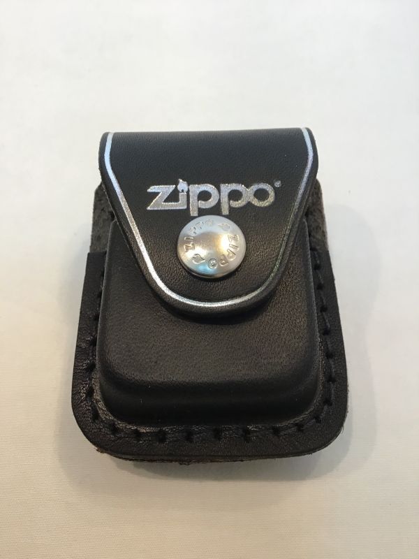 画像4: ZIPPO GOODS ZIPPOライター用 革ケース ブラック クリップ式 z-4513