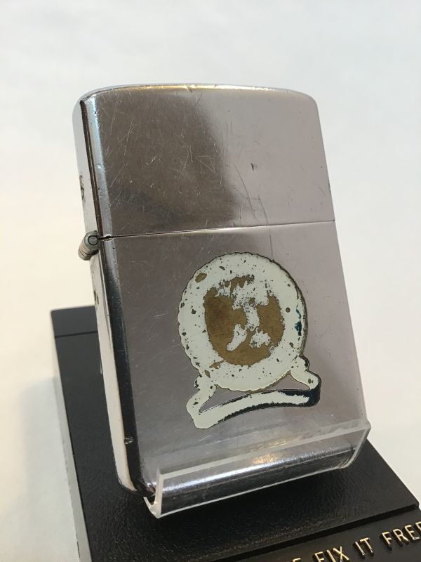 画像1: No.250 USED ZIPPO 1958年製 MYSTERY DESIGN ミステリーデザイン z-4526