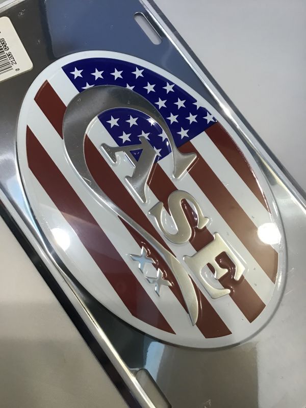 画像3: ZIPPO GOODS アメリカケース社製 ナンバープレート アメリカ国旗 CASE z-4569