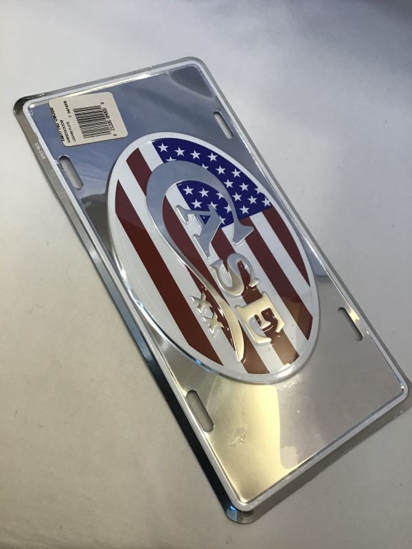 画像1: ZIPPO GOODS アメリカケース社製 ナンバープレート アメリカ国旗 CASE z-4569