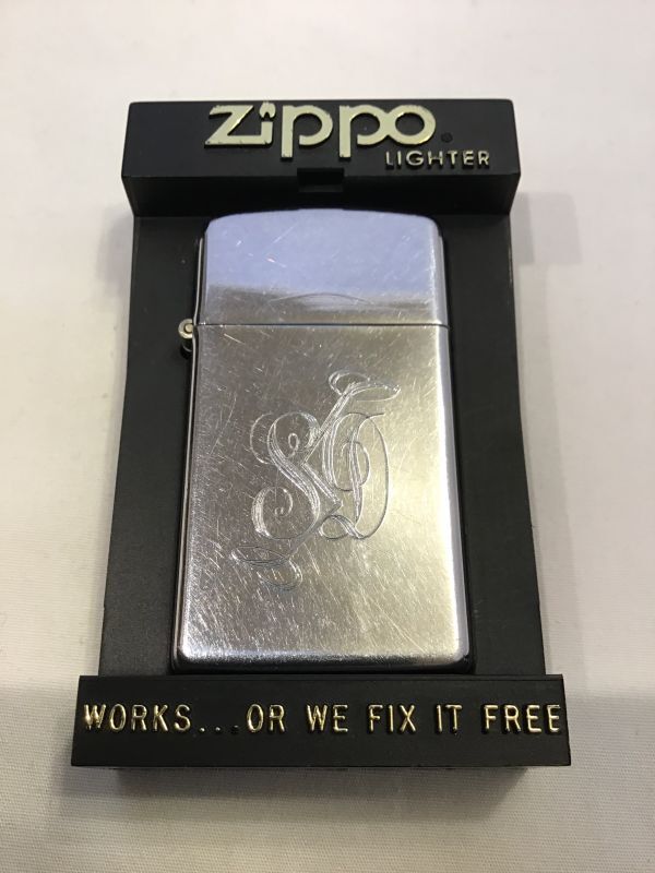 画像5: No.1610 USED ZIPPO 1965年製 アルファベットデザイン z-4583