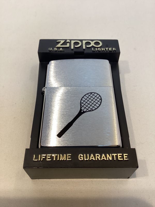 画像5: No.200 スポーツシリーズZIPPO BOLD LINE TYPE ボールドラインタイプ テニス・ラケット z-973