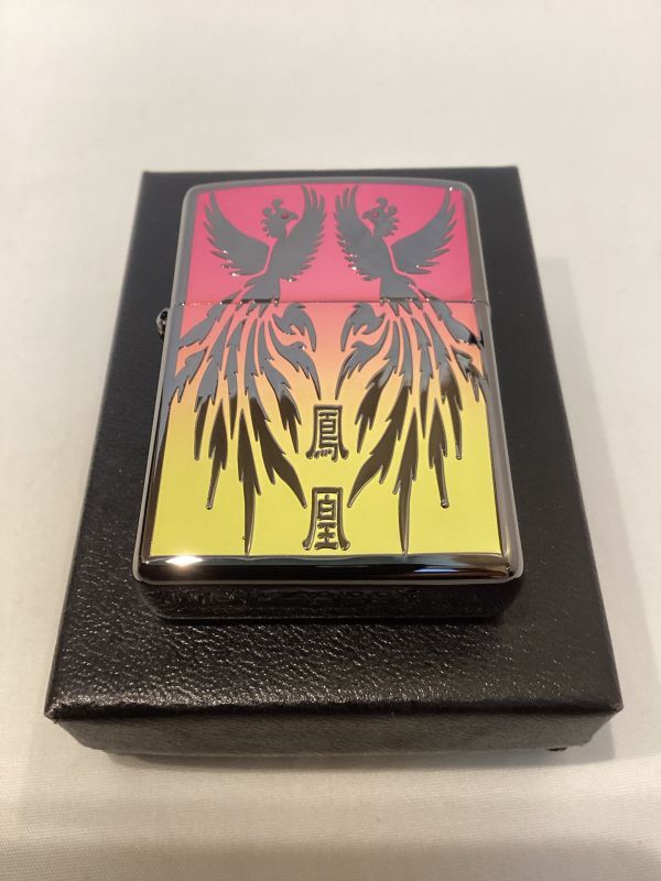 画像5: No.200 推奨品ZIPPO レインボー鳳凰 ブラック z-4658