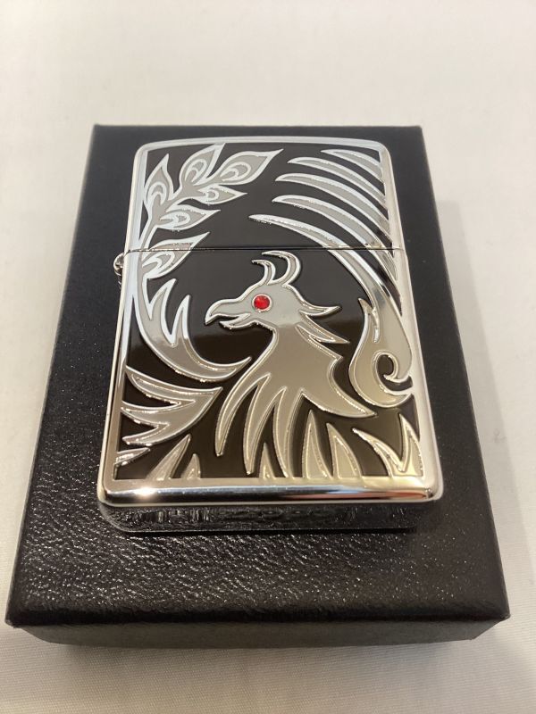 画像5: No.200 推奨品ZIPPO 鳳凰 ブラック z-4656