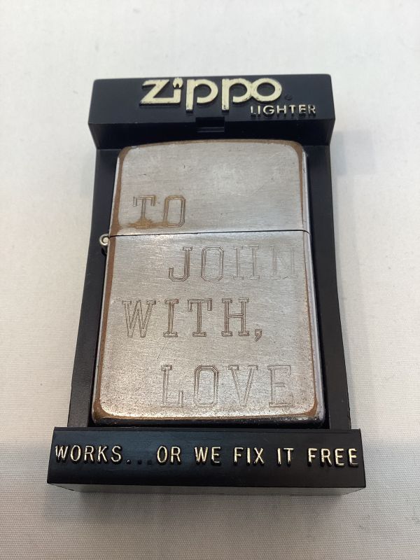 画像5: No.200 UESD ZIPPO 1976年製 MESSAGE メッセージ z-4705