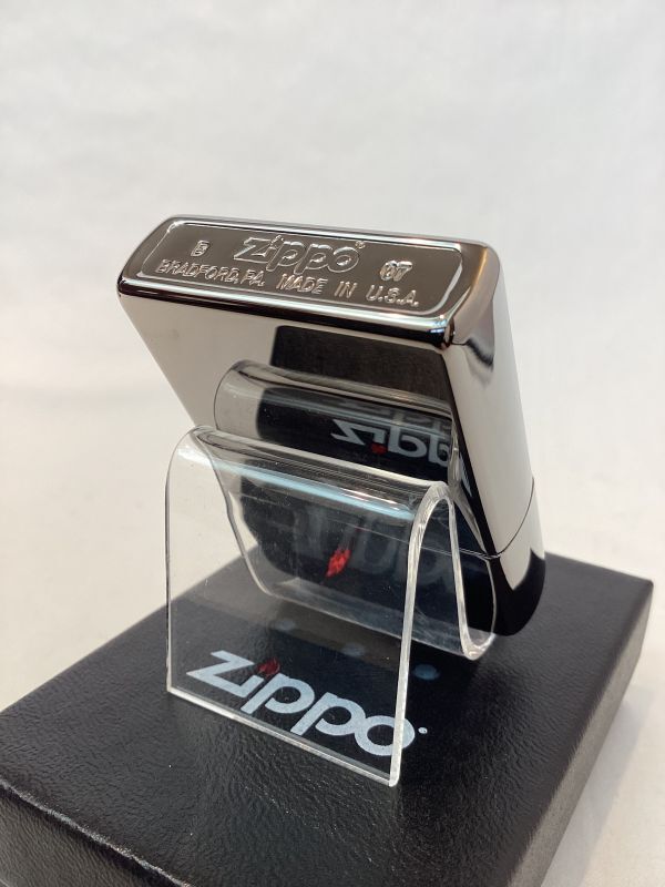 画像4: No.150 PVDシリーズZIPPO ブラックアイス 1958〜1994年 キャッチフレーズ z-4735