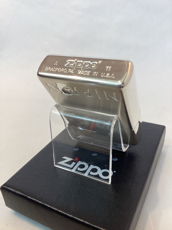 画像4: No.200 たばこ柄ZIPPO シルバーサテン FRONTIER フロンティア z-4753