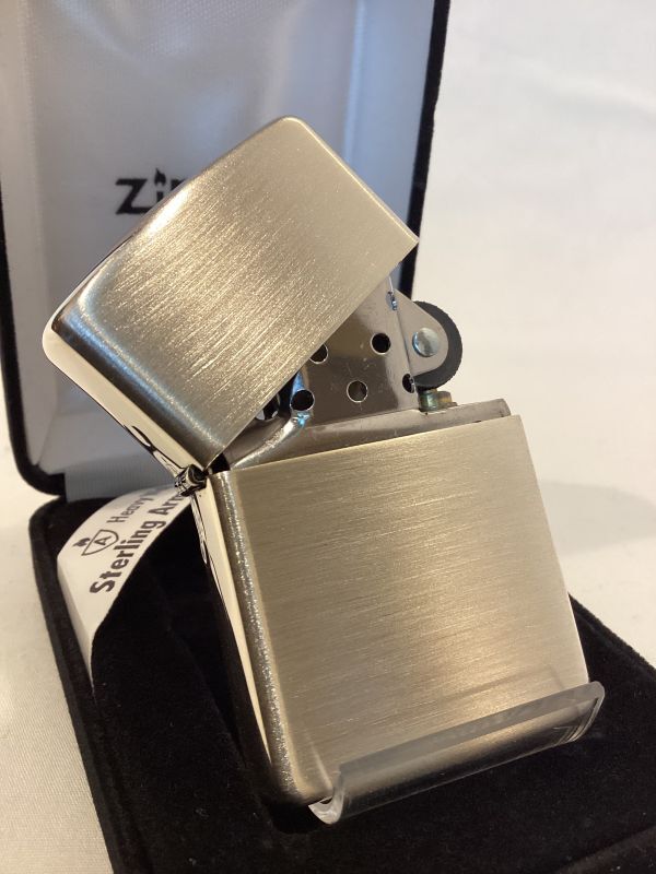 No.27 ARMOR BRUSHED STARLING SILVER ZIPPO 2016年製 スターリング