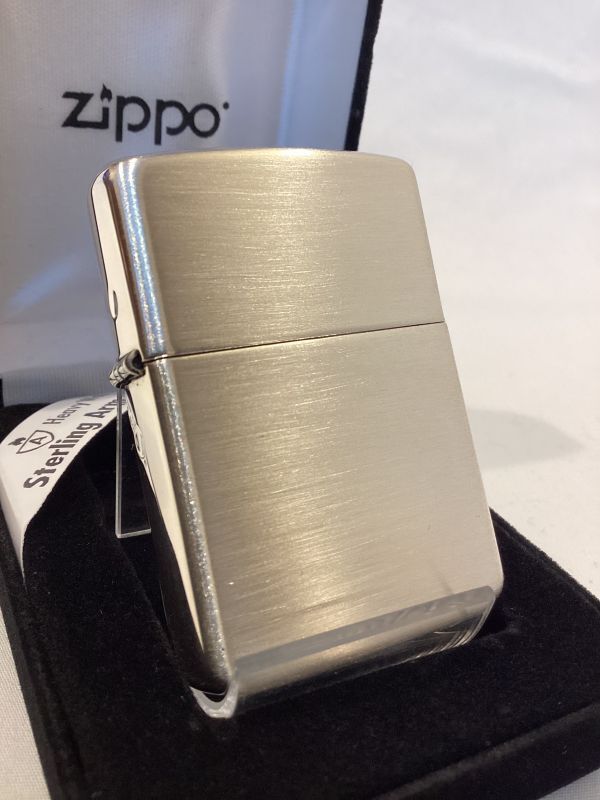No.27 ARMOR BRUSHED STARLING SILVER ZIPPO 2016年製 スターリング 