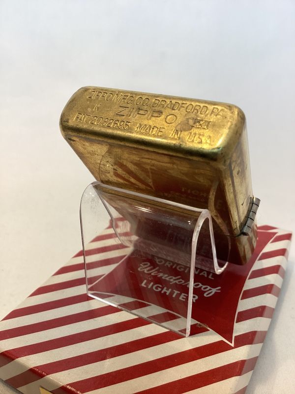 画像4: No.230 ヴィンテージZIPPO 1995年製 ANTIQUE BRASS アンティークブラス z-5042