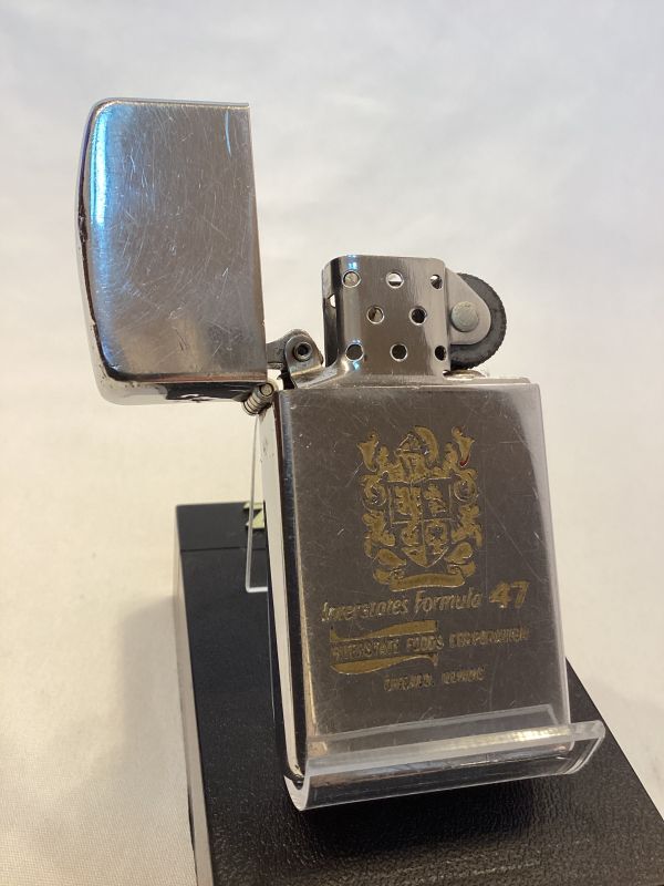 画像2: No.1610 USED ZIPPO 1963年製 INTERSTATE'S FORMULA 47 インターステーツ フォーミュラ47 z-5083