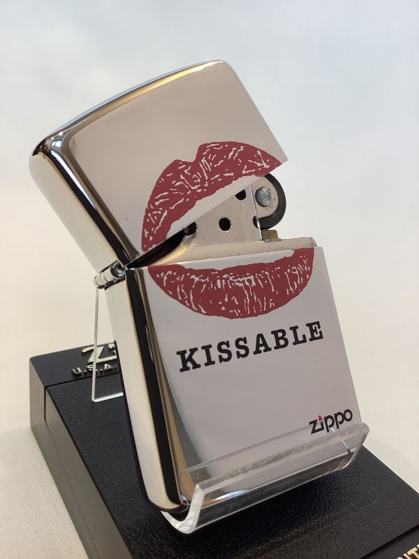 画像2: No.250 ヴィンテージ KISS ABLE ZIPPO キスマーク z-1484