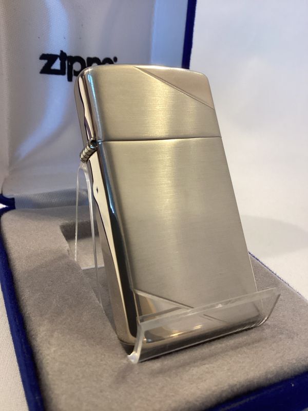 画像1: No.1500 STARING SILVER ZIPPO スターリングシルバー サテン&ミラーコンビ z-5277