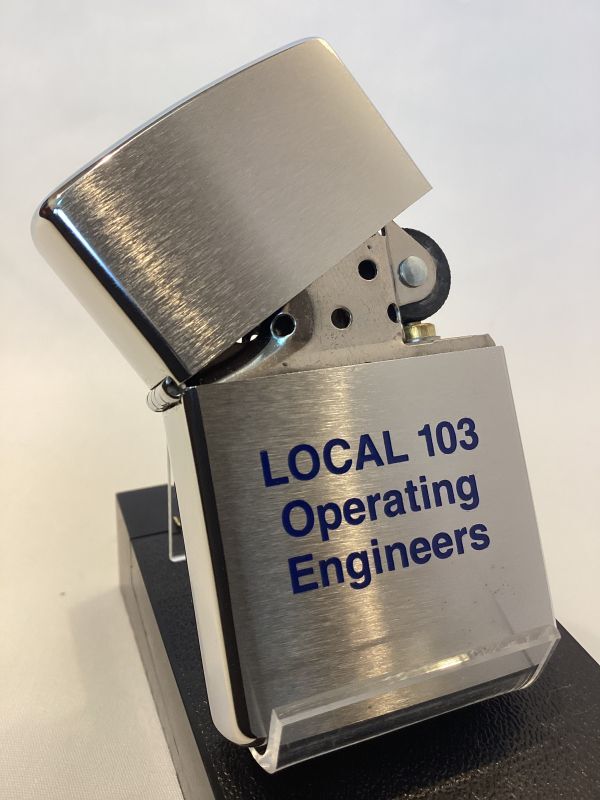 画像2: No.200 ヴィンテージZIPPO 1999年製 LOCAL 103 OPERTING ENGINEERS z-5852