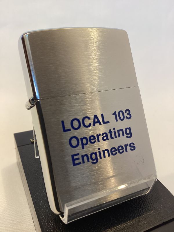 画像1: No.200 ヴィンテージZIPPO 1999年製 LOCAL 103 OPERTING ENGINEERS z-5852