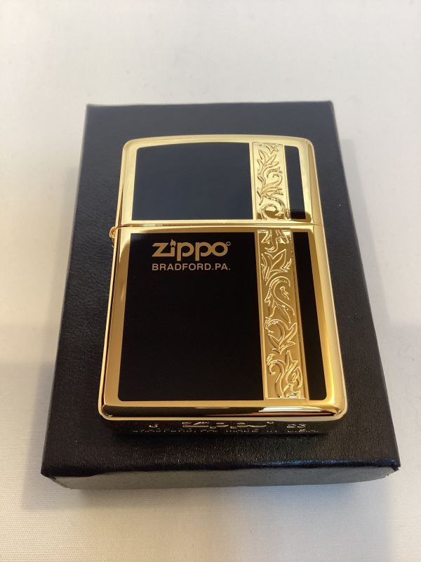 画像5: No.200 推奨品ZIPPO BLACK&GOLD ブラック&ゴールド ELEGANCE エレガンス z-5878