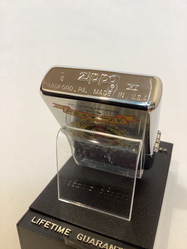 画像4: No.200 バドワイザーシリーズZIPPO BRUSHED CHROME ブラッシュクローム BUDWESER バドワイザー z-5913