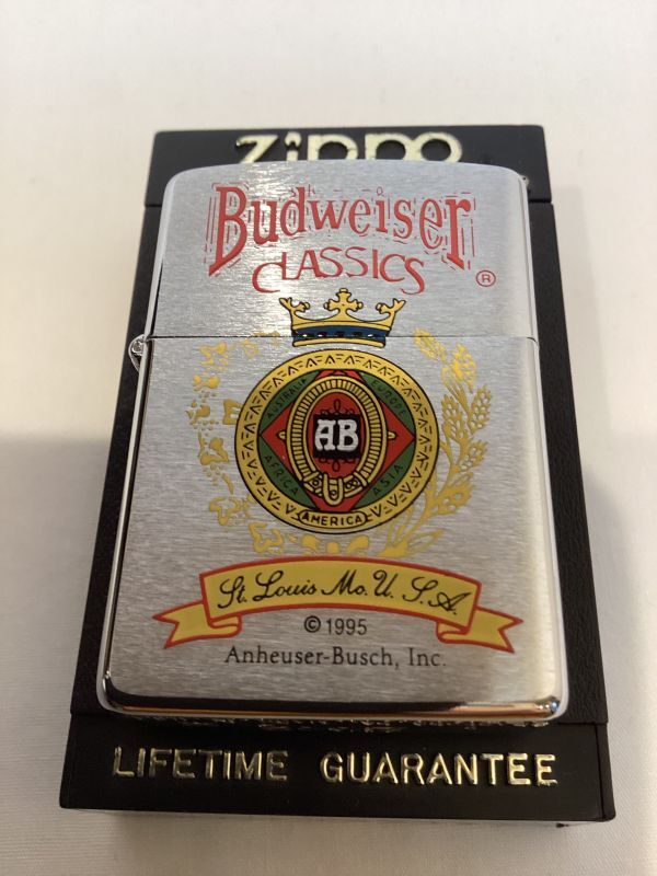 画像5: No.200 バドワイザーシリーズZIPPO BRUSHED CHROME ブラッシュクローム BUDWESER バドワイザー z-5913