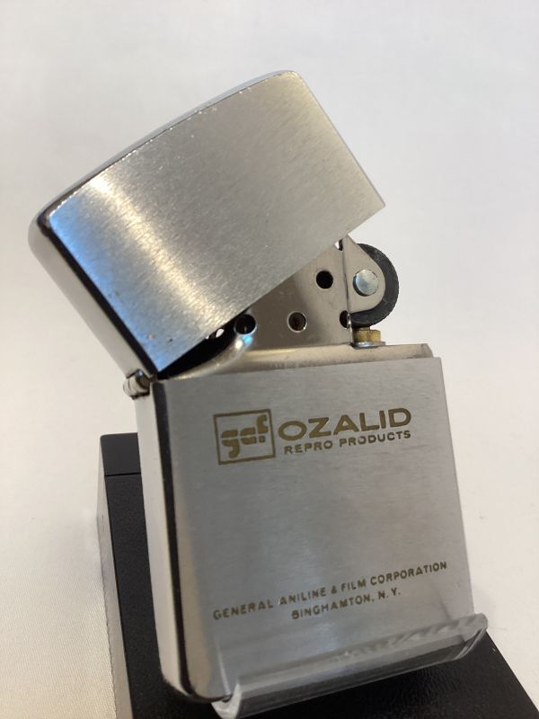 画像2: No.200 USED ZIPPO 1963年製 OZALID REPRO PRODUCTS オザリッド レプロ プロダクツ z-5978