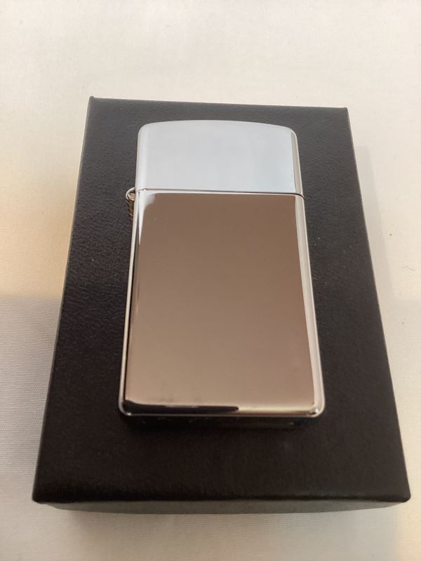 画像5: No.1610 スリムタイプZIPPO HIGH POLISH CHROME ハイポリッシュクローム プレーン z-6015