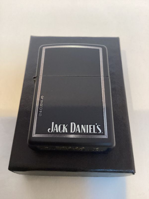 画像5: No.218 JACK DANIEL'S ZIPPO ジャックダニエル BLACK MATTE ブラックマット z-6037