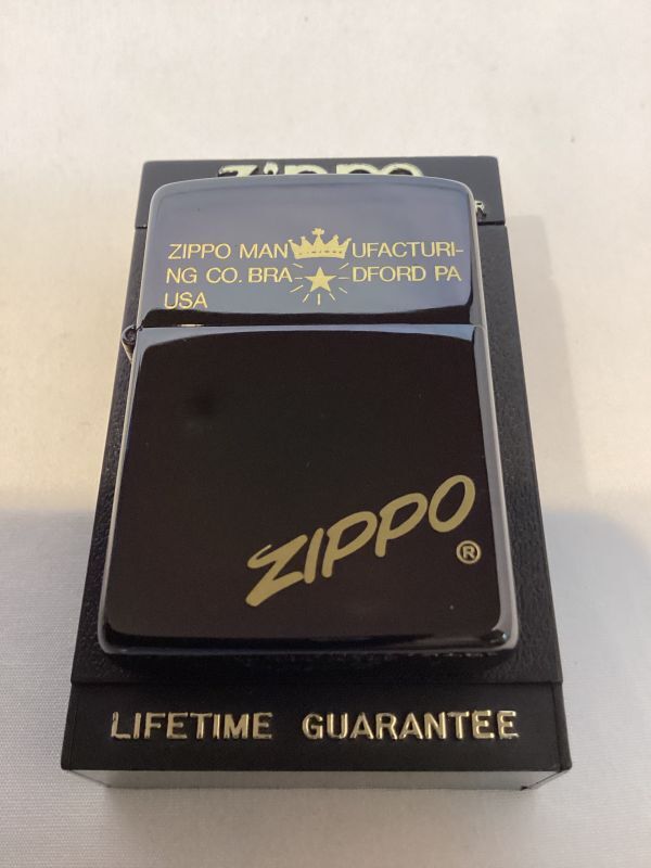 画像5: No.200 ヴィンテージZIPPO 1989年製 BLACK NICKEL ブラックニッケル「ZIPPOロゴ」z-6064