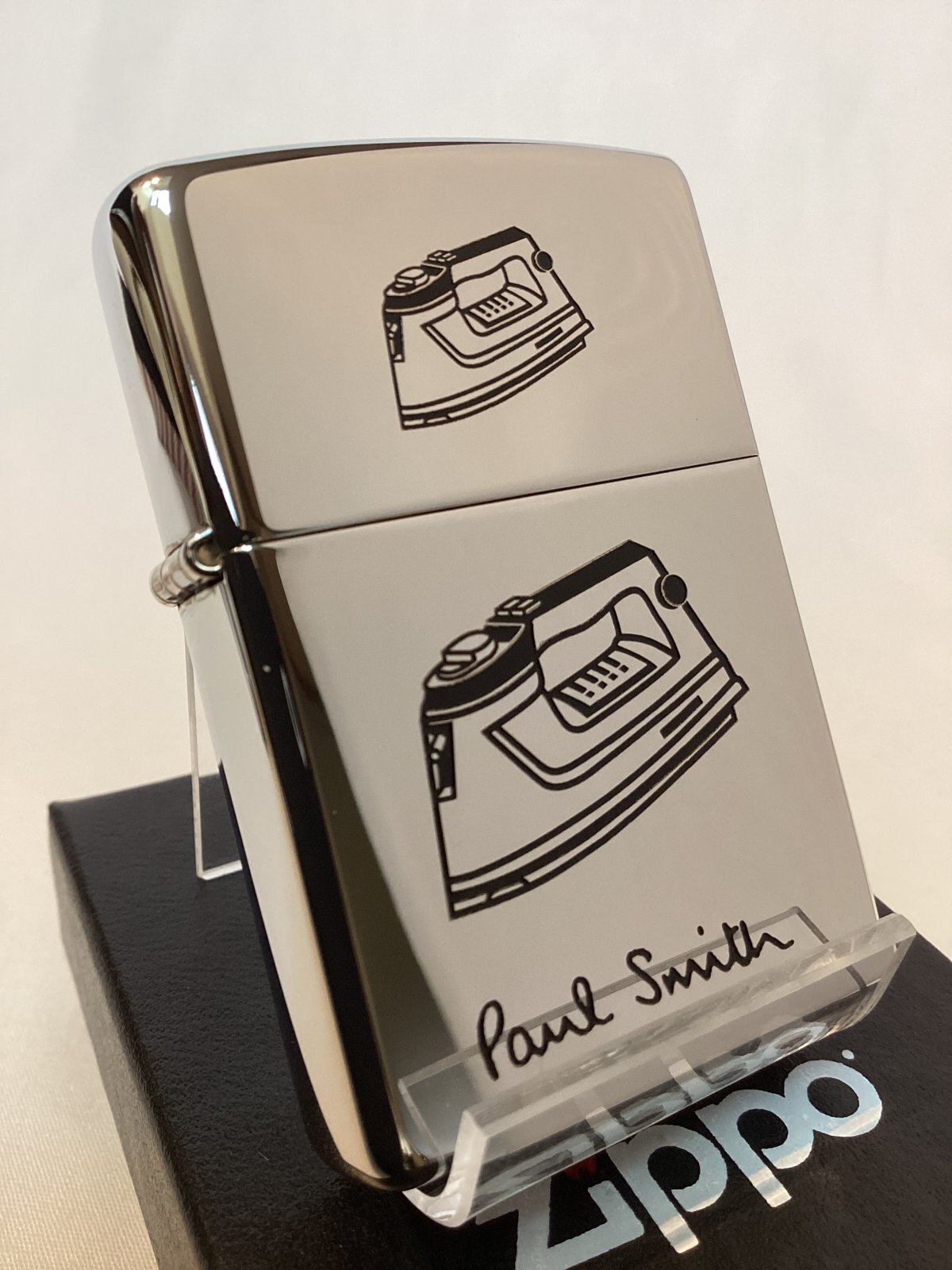 画像1: No.250 ファッションブランドシリーズZIPPO Paul Smith ポールスミス IRON アイロン z-6106