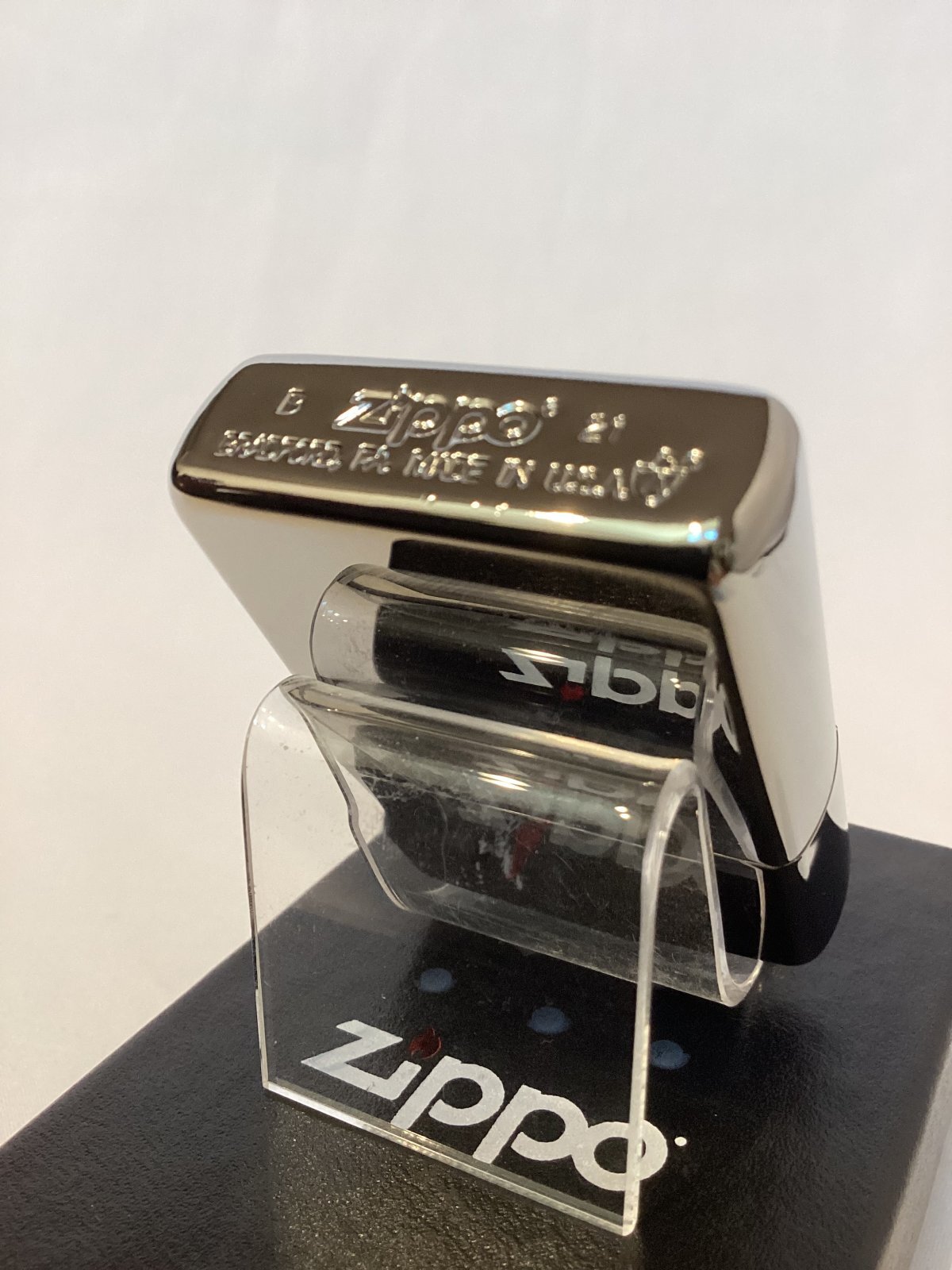 画像4: No.162 ARMOR ZIPPO HIGH POLISH CHROME アーマーハイポリッシュクローム プレーン z-6113