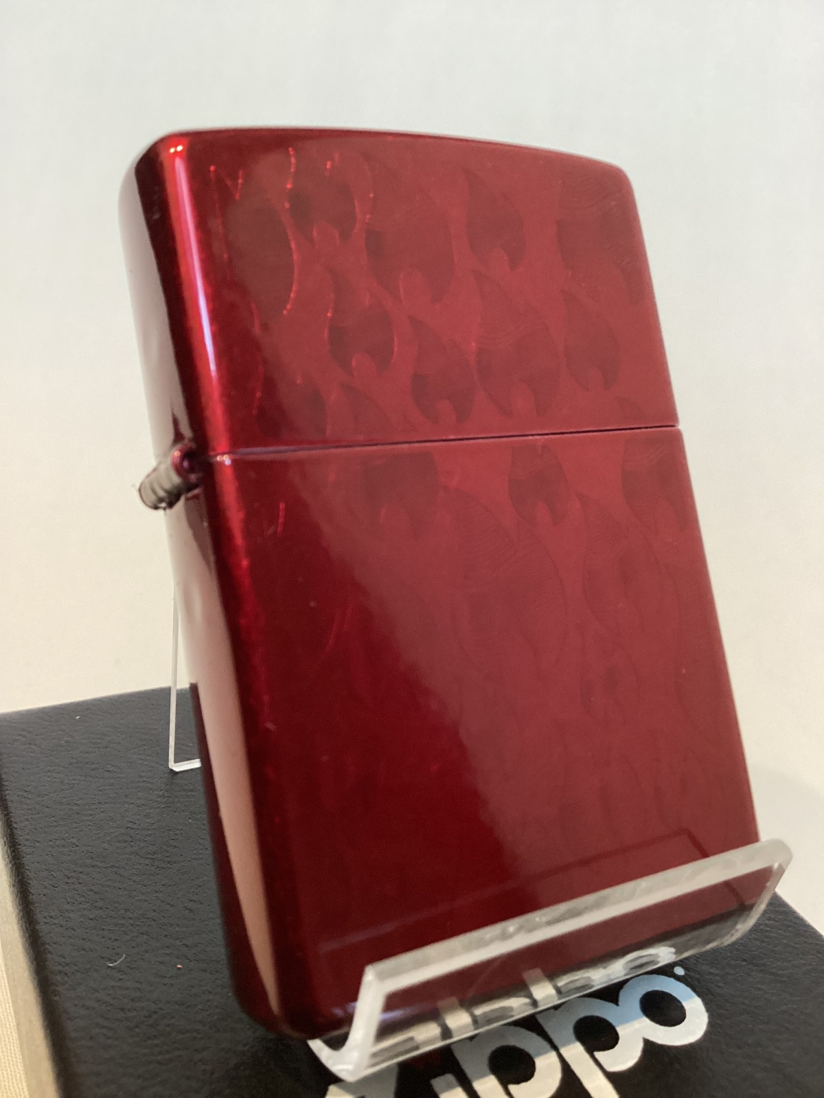 画像1: No.200 推奨品ZIPPO CANDY APPLE RED キャンディアップルレッド FLAME フレーム(炎) z-6118