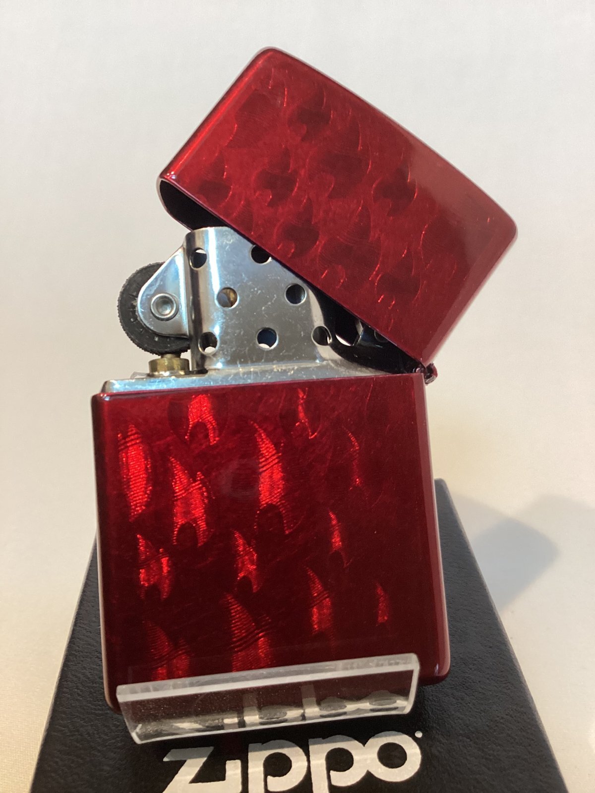 画像3: No.200 推奨品ZIPPO CANDY APPLE RED キャンディアップルレッド FLAME フレーム(炎) z-6118