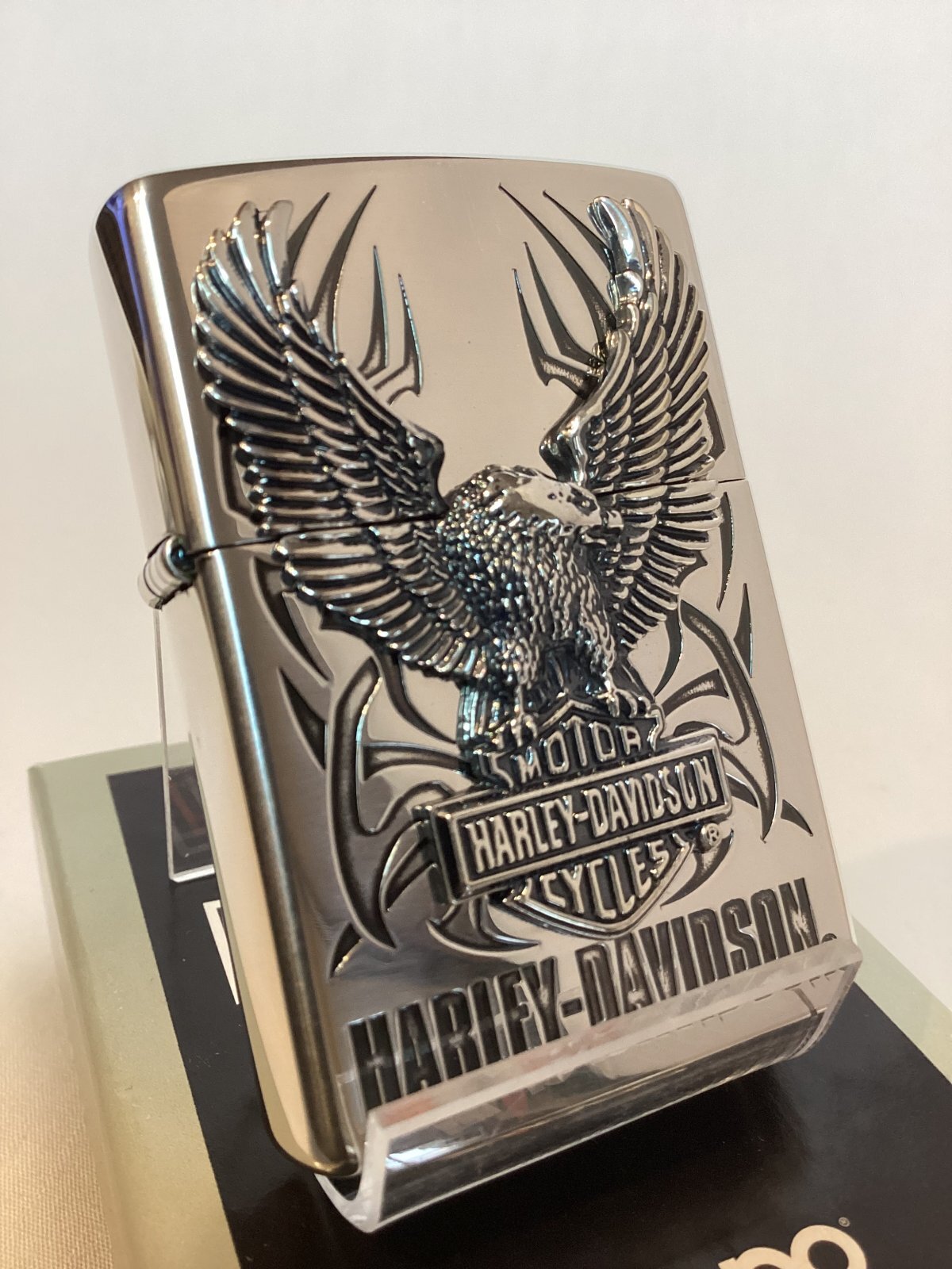 画像1: No.200 HARLEY DIVISION ZIPPO ハーレー・ダビッドソン BIG EAGLE METAL ビッグイーグルメタル z-6126