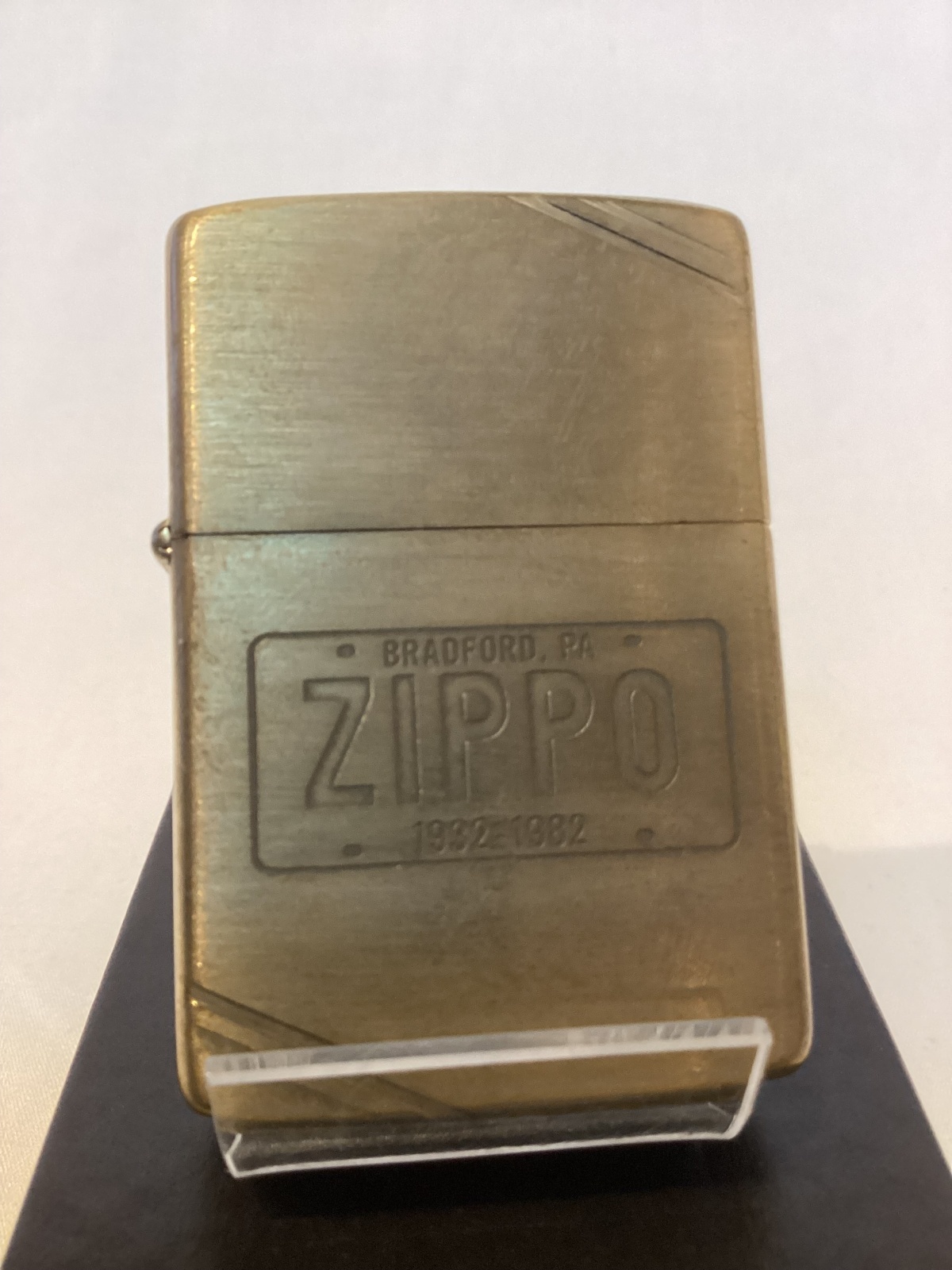 画像2: No.1982 記念・限定品 ZIPPO社創立50周年記念ZIPPO ナンバープレート z-3226