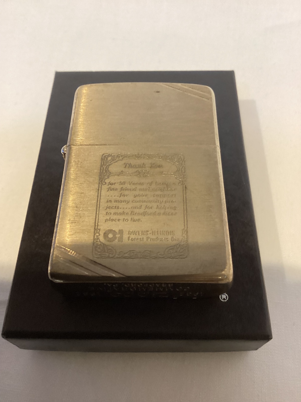 画像5: No.1982 記念・限定品 ZIPPO社創立50周年記念ZIPPO MESSAGE DESIGN メッセージデザイン z-4749