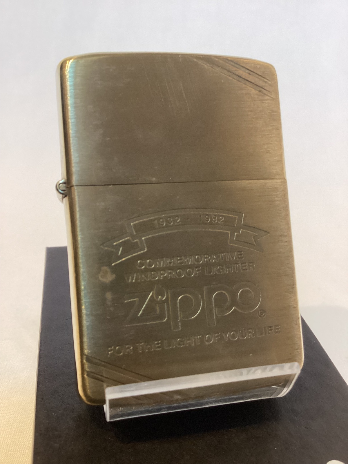 画像2: No.1932 記念・限定品 ZIPPO社創立50周年記念ZIPPO ZIPPO COMM RIBBON リボン z-6152