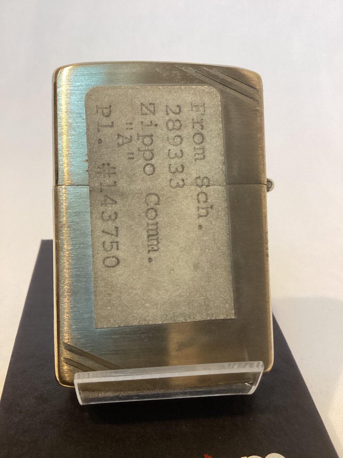 画像3: No.1932 記念・限定品 ZIPPO社創立50周年記念ZIPPO ZIPPO COMM RIBBON リボン z-6152