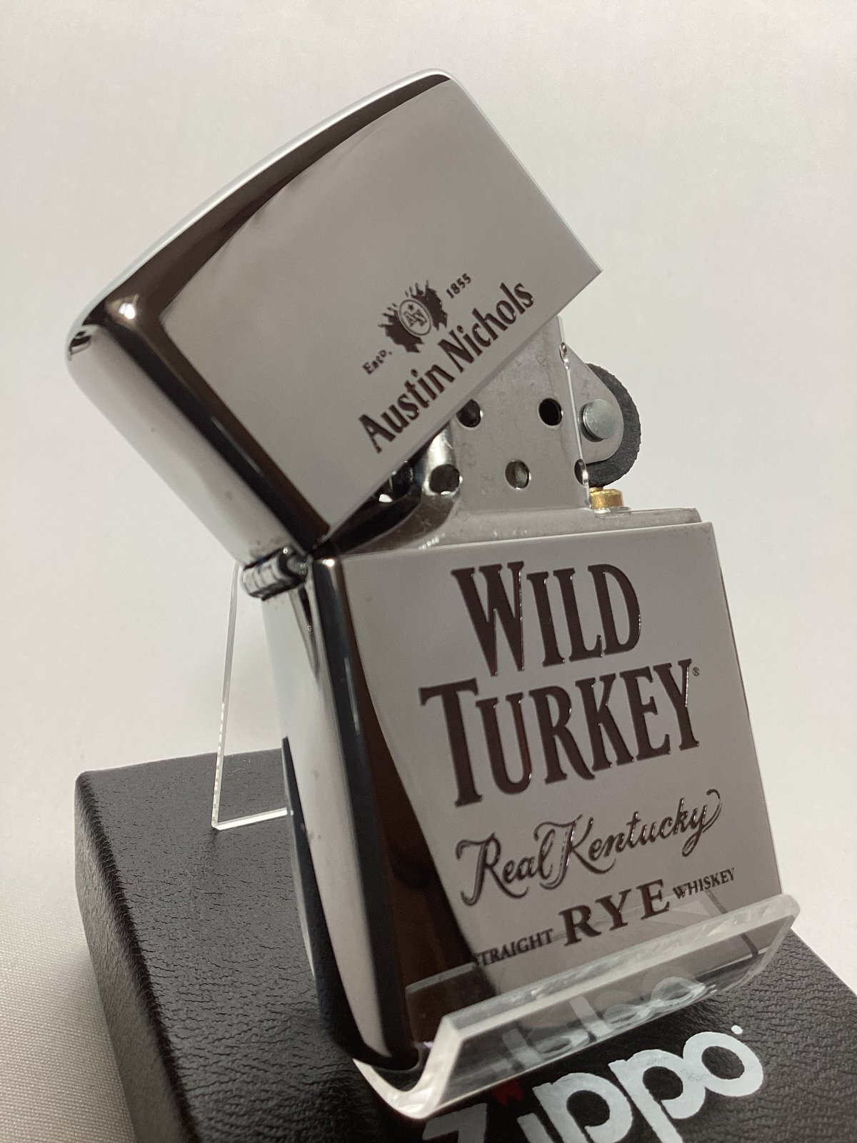 画像2: No.250 ドリンクシリーズZIPPO WILD TURKEY RYE ワイルド・ターキー ライ z-6167