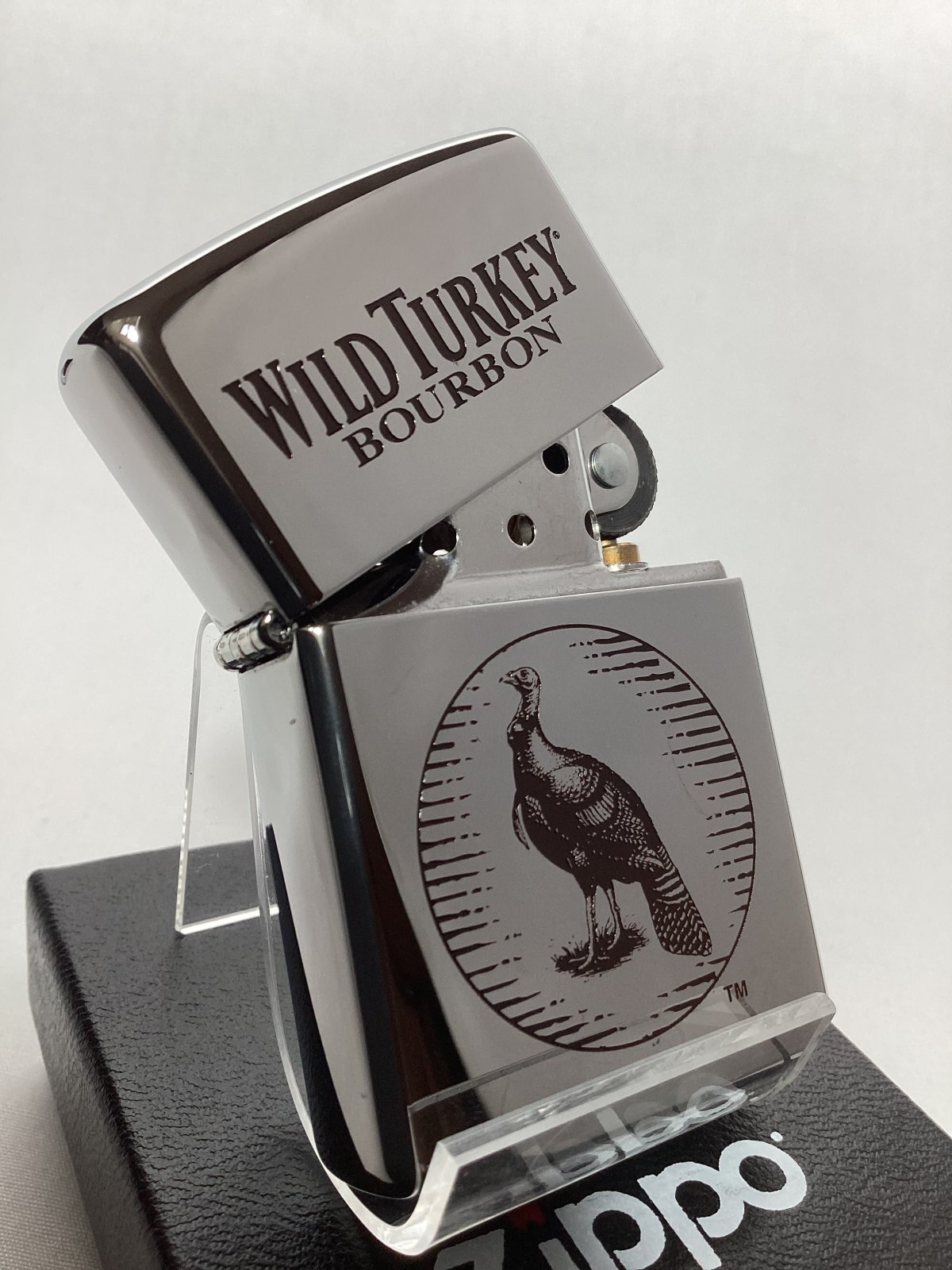 画像2: No.250 ドリンクシリーズZIPPO WILD TURKEY RYE ワイルド・ターキー TURKEY 七面鳥 z-6168