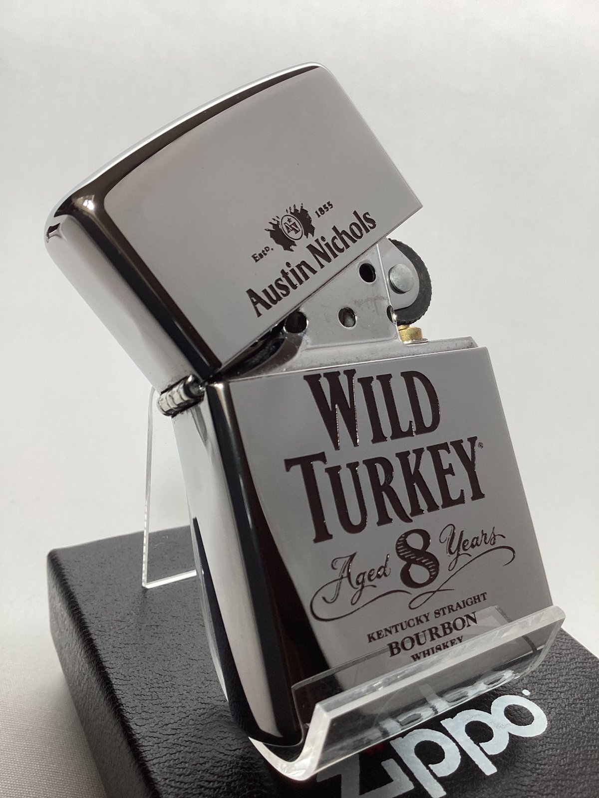 画像2: No.250 ドリンクシリーズZIPPO WILD TURKEY ワイルド・ターキー AGED 8 YEARS z-6165