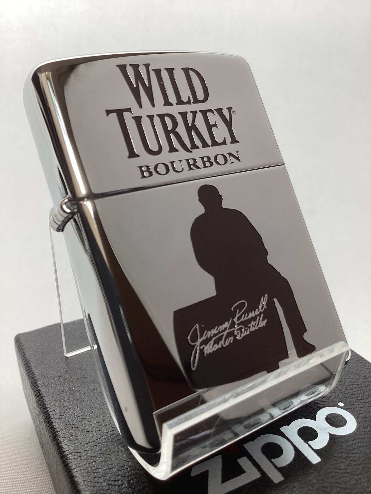 画像1: No.250 ドリンクシリーズZIPPO WILD TURKEY ワイルド・ターキー JIMMY RUSSELL ジミー・ラッセル z-6170