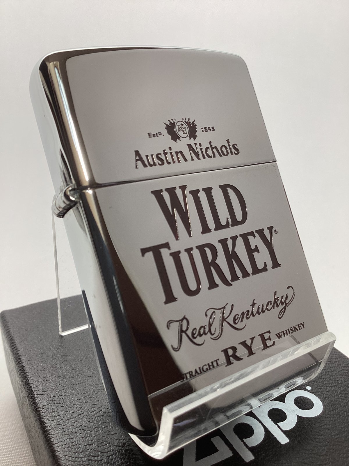 画像1: No.250 ドリンクシリーズZIPPO WILD TURKEY RYE ワイルド・ターキー ライ z-6167